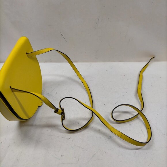 LOEWE Yellow Leather Crossbody Bag mon375-101425 - Picture 5 of 16